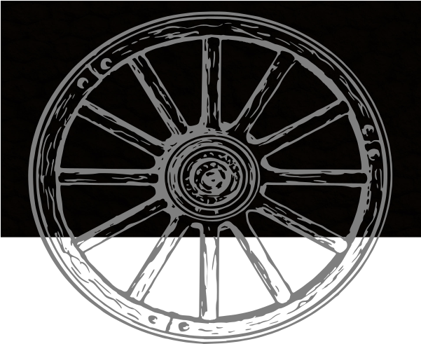 Original Png Clip Art File Rats Svg Images Downloading - Wagon Wheel Transparent Png (600x542), Png Download
