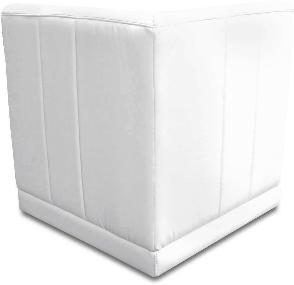 White Corner Back - Couch Clipart (941x912), Png Download