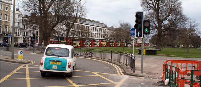 Buses At Old Steine Bus Stops - Volkswagen Clipart (640x640), Png Download