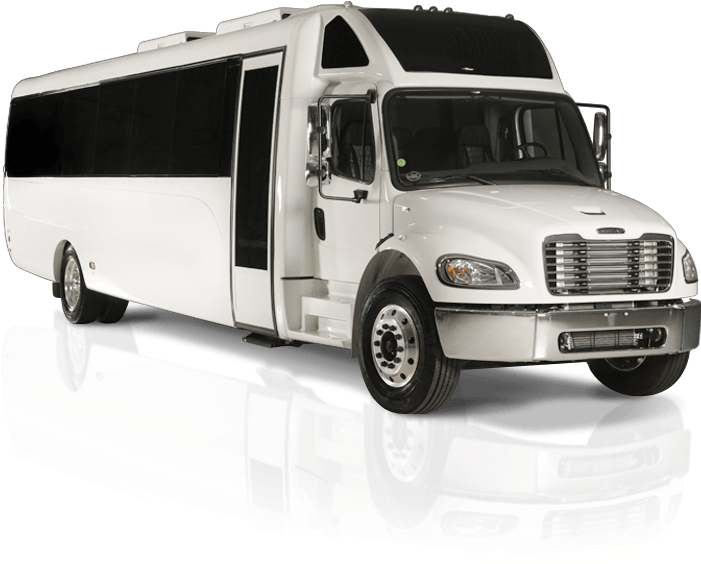 The Krystal Klx40 Luxury Limo Bus - 2018 Krystal Klx40 34 Passenger & Rear Luggage Clipart (1162x564), Png Download