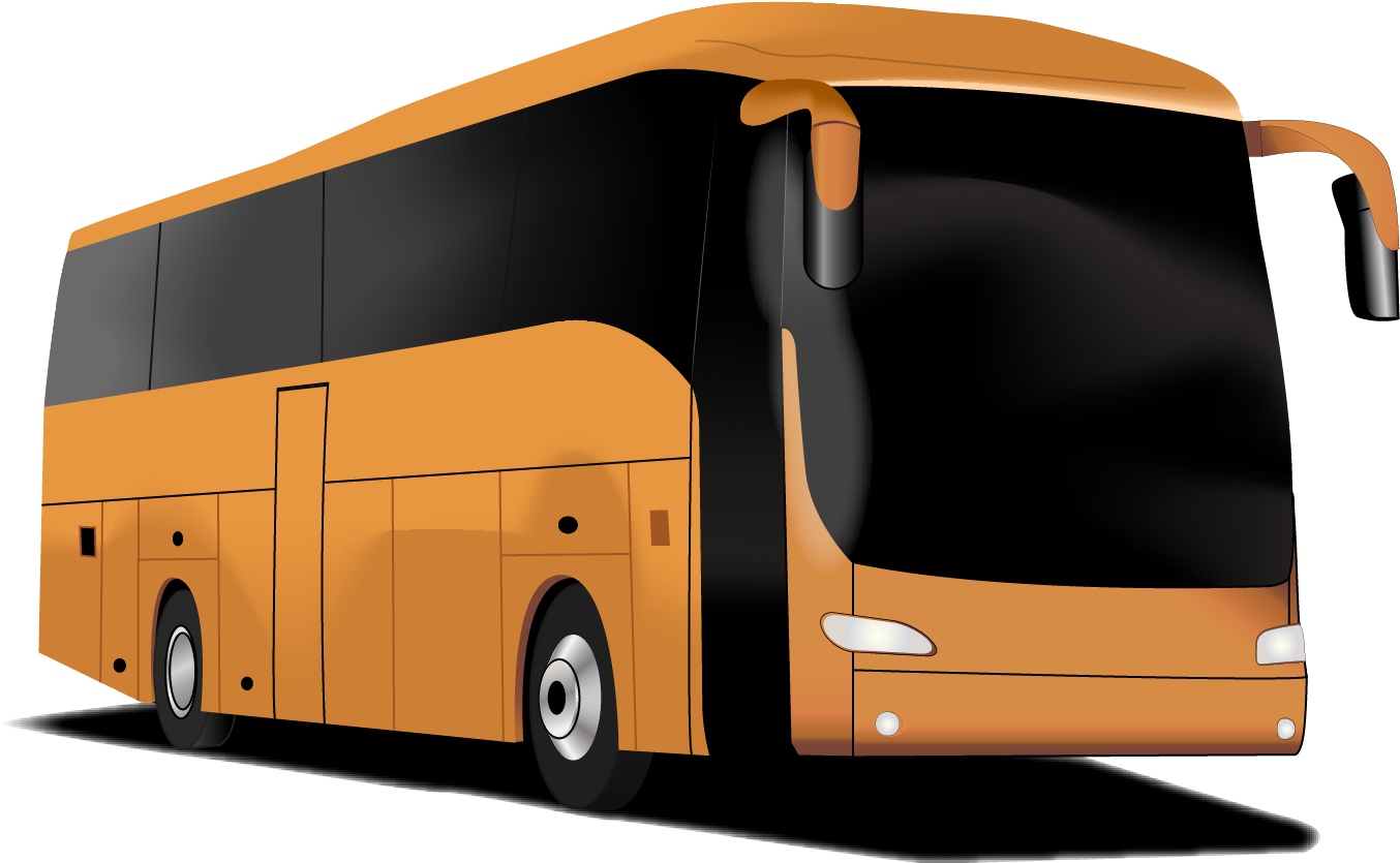 School Bus Tour Bus Service Clip Art - Png Bus Vector Transparent Png (1353x847), Png Download