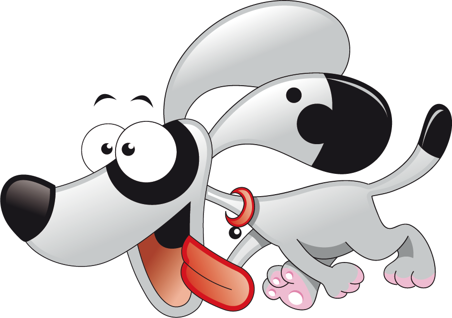 Drawing Puppy Dog Cartoon Png Image High Quality Clipart - Dog Vector Transparent Png (911x642), Png Download