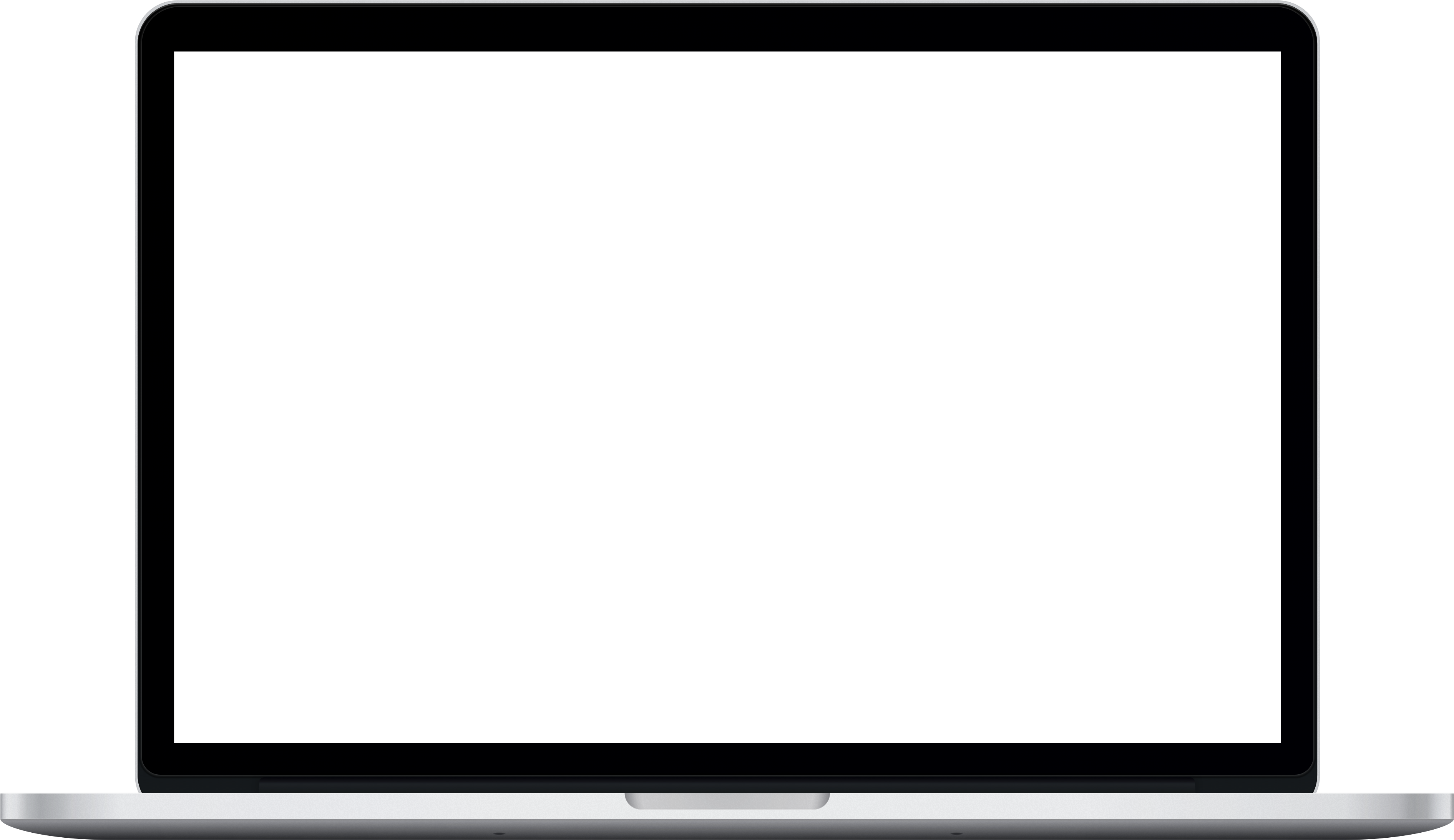 Macbook Png Mockup Clipart (3783x2268), Png Download