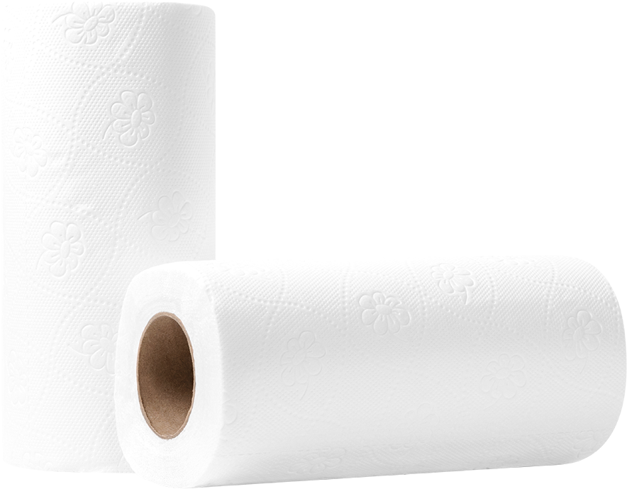 Paper Towels 2 Pcs - Label Clipart (1366x768), Png Download
