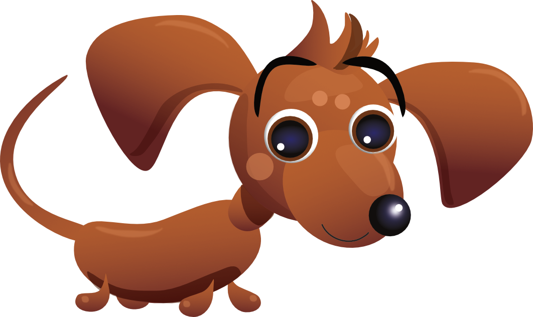 Freeuse Stock Chilithedachshundhello Chili The - Cartoon Clipart (1062x632), Png Download