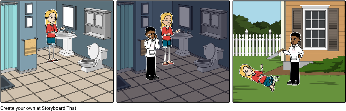 Horror Movie - Cartoon Clipart (1164x385), Png Download