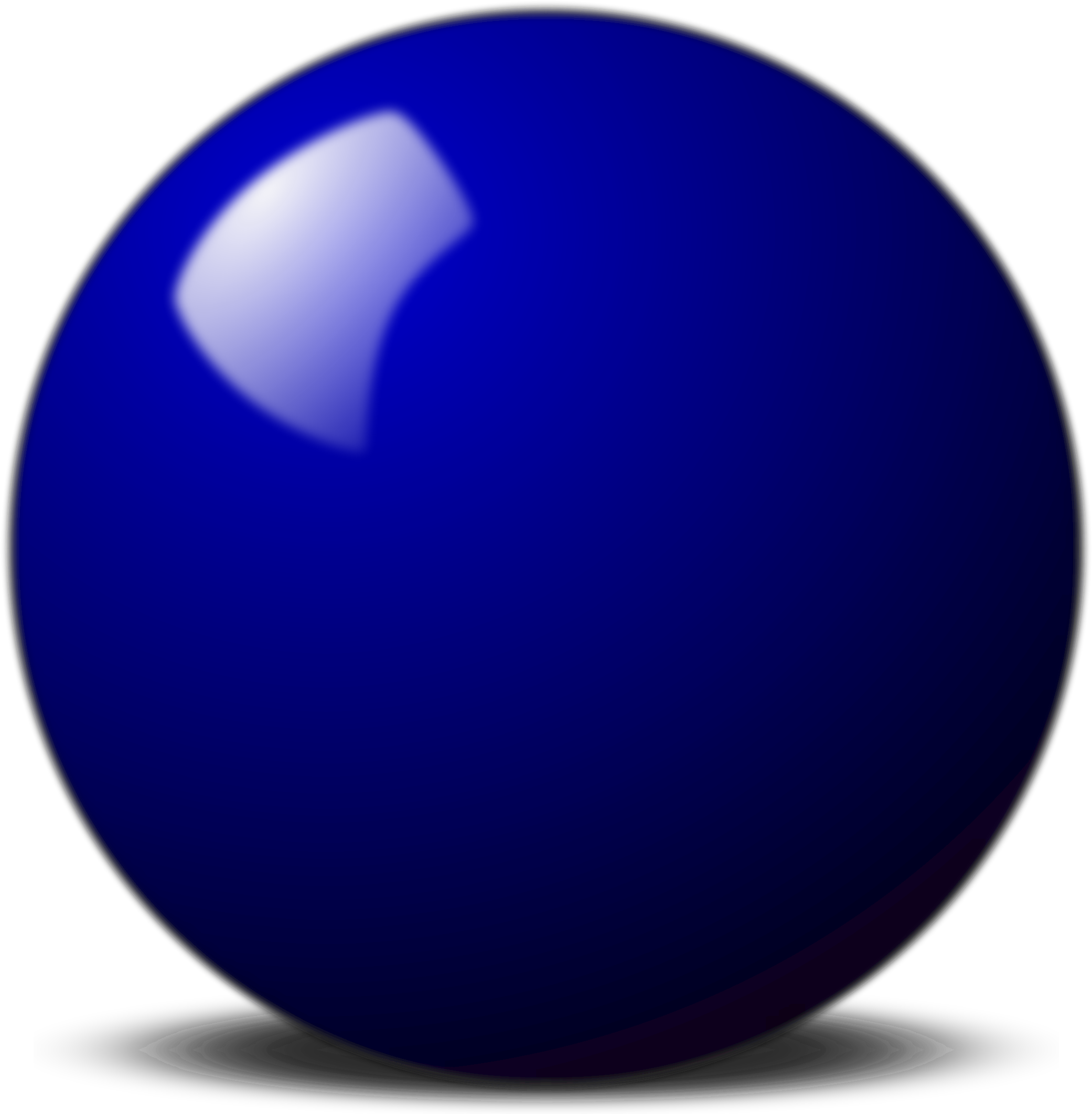 This Free Icons Png Design Of Blue Snooker Ball - Snooker Ball Clipart (2082x2124), Png Download