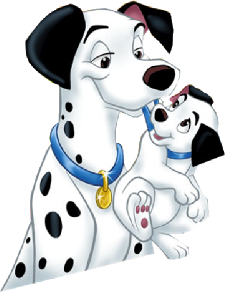 101 Dalmatians Disney Clipart (600x600), Png Download