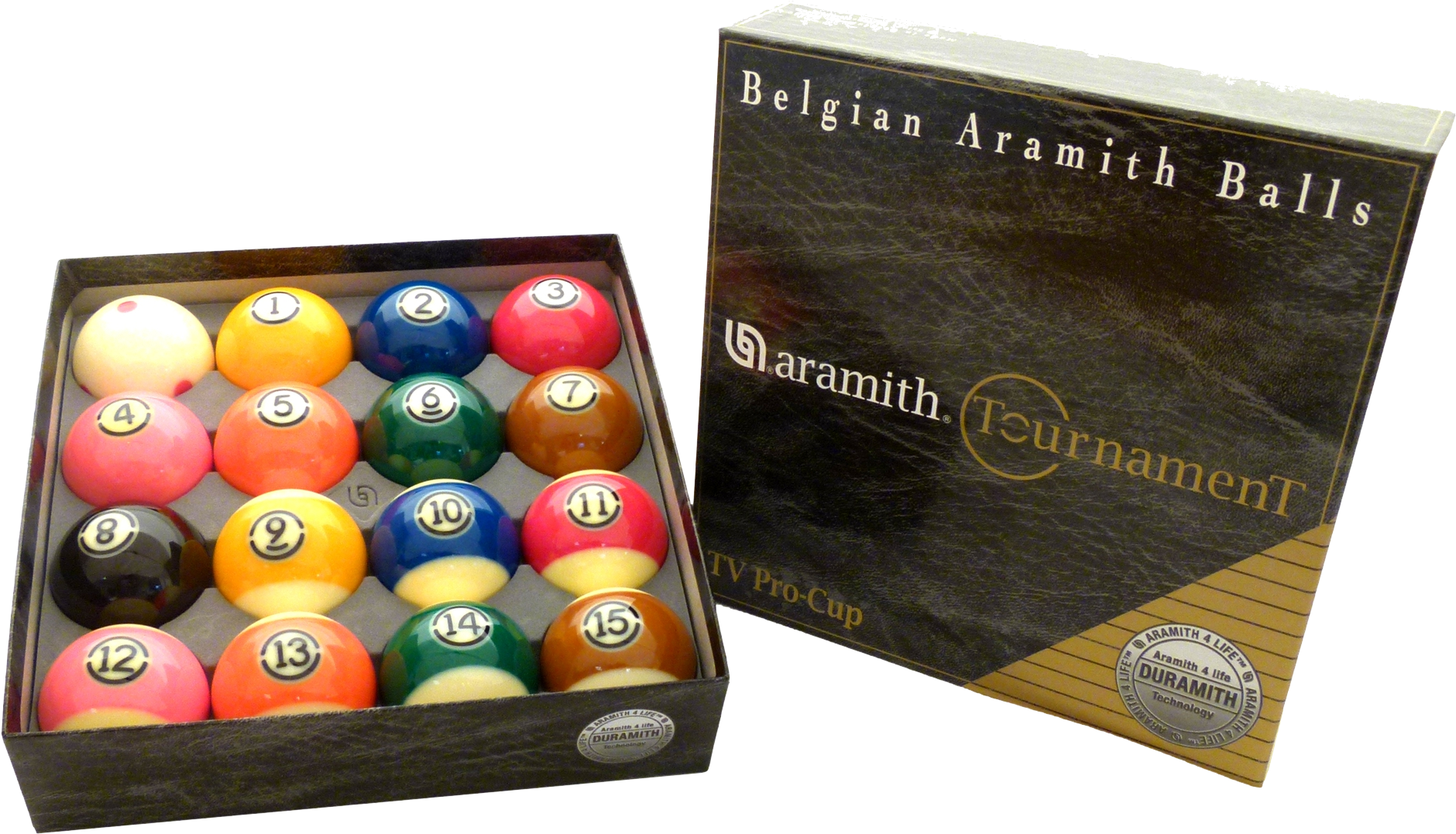 Us Pool Balls - Aramith Pro Cup Tv Clipart (1920x1100), Png Download