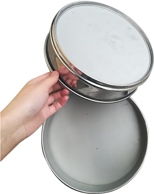 60 Mesh Stainless Steel Circle Flour Sieve Filter Screen - Makeup Mirror Clipart (750x750), Png Download