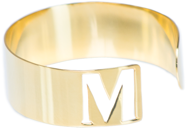 Hecho A Mano En Placas De Bronce Bañadas En Oro De - Ring Clipart (1700x1133), Png Download