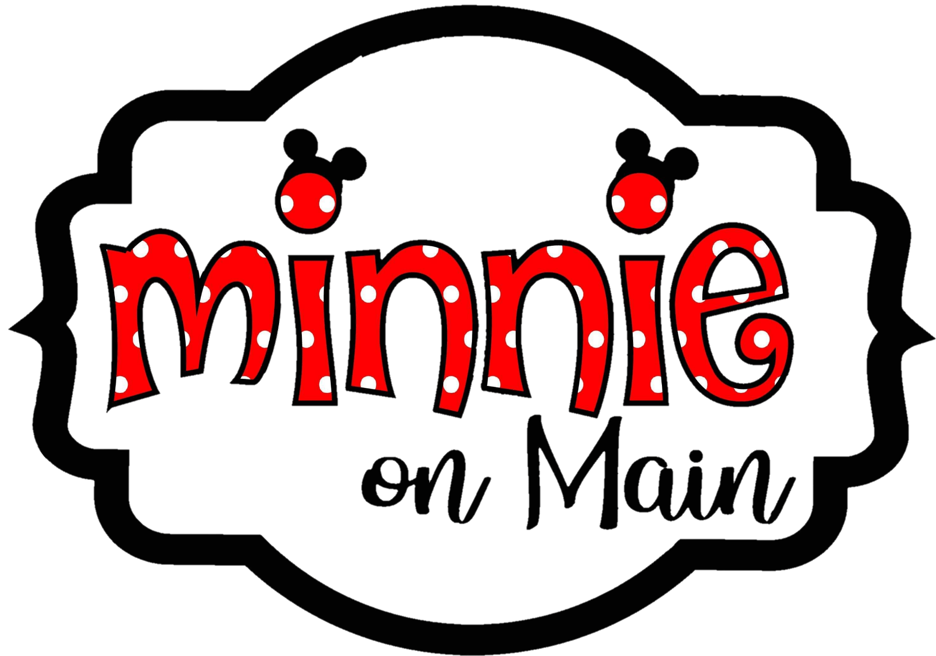 Minnie On Main Clipart (1884x1335), Png Download