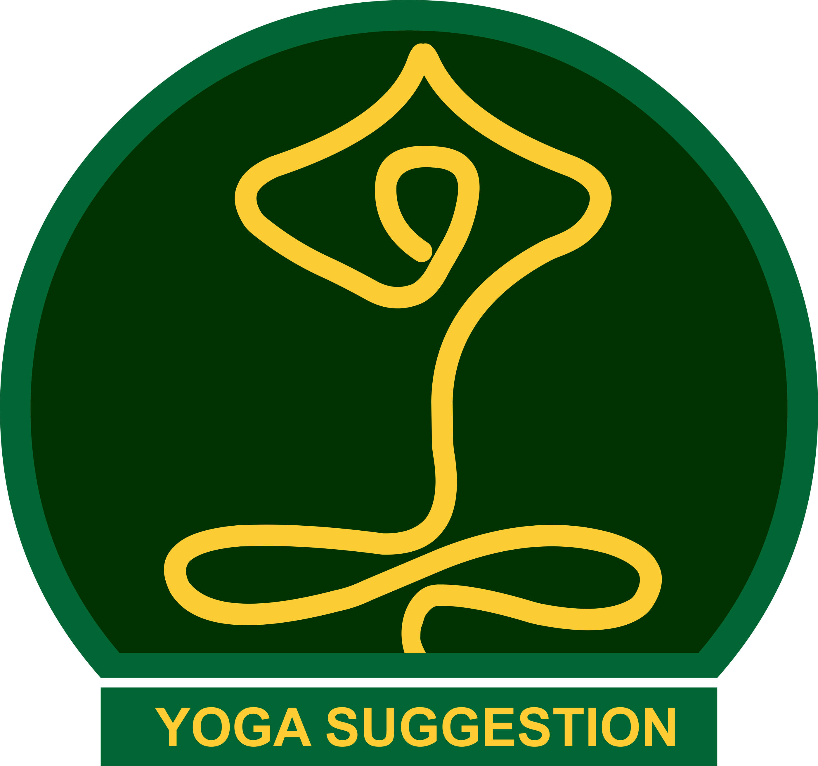 Yogasuggestion Logo - Symbol Kriya Yoga Clipart (2800x2623), Png Download