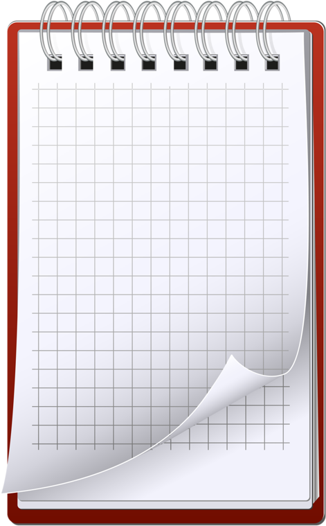 Фотки Journal Cards, Book Journal, Bullet Journal, - Листок Блокнота Clipart (516x800), Png Download