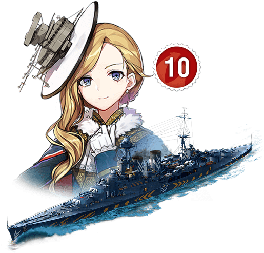 Azur Lane Hood Ship Bundle - War Of Warships Azur Lane Clipart (686x600), Png Download