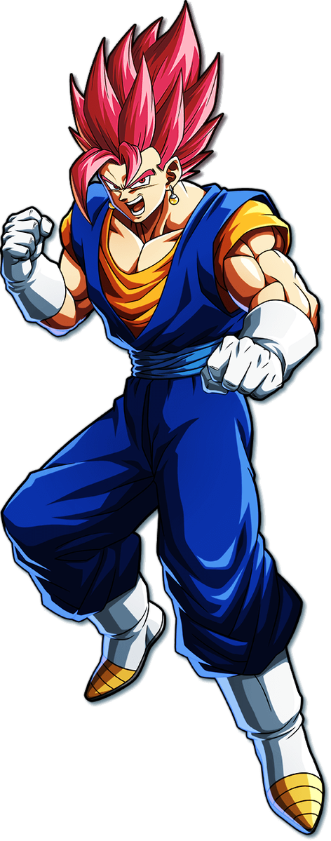 Vegito Super Saiyan God/ssjg, Ssgss/blue Evolution, - Dragon Ball Fighterz Vegito Clipart (472x1199), Png Download