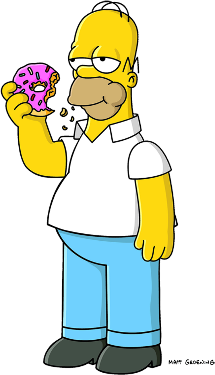 Download - Homer Simpson Clipart (597x797), Png Download