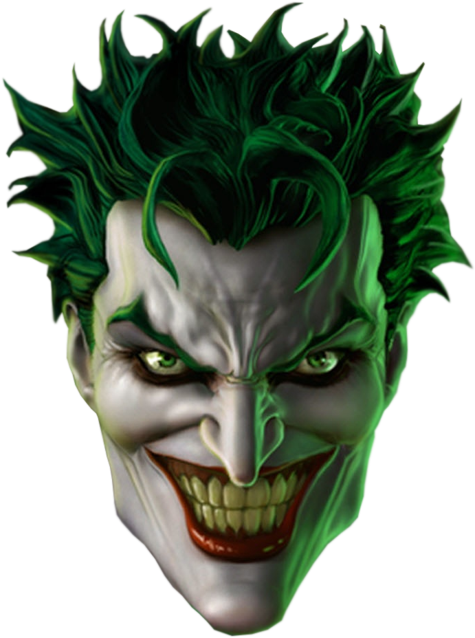 It Was An Ominous Feeling, Really - Joker Face Png Hd Clipart (708x950), Png Download