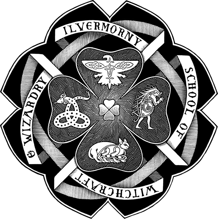 Would You Rather Go To Hogwarts Or Ilvermorny - Magical Congress Of The United States Of America Seal Clipart (830x835), Png Download