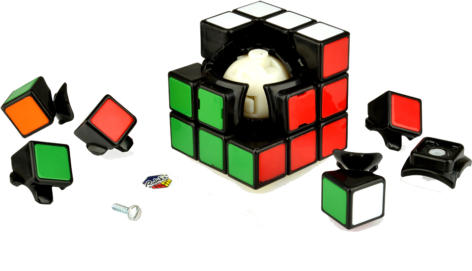 The All New Rubik's Speed Cube Clipart (961x552), Png Download
