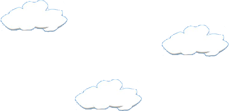 Nubes Cercanas - Drawing Clipart (800x400), Png Download