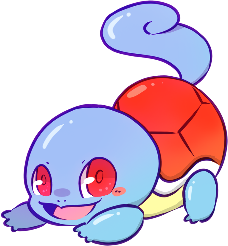 View Fullsize Squirtle Image - Cartoon Clipart (1000x1000), Png Download