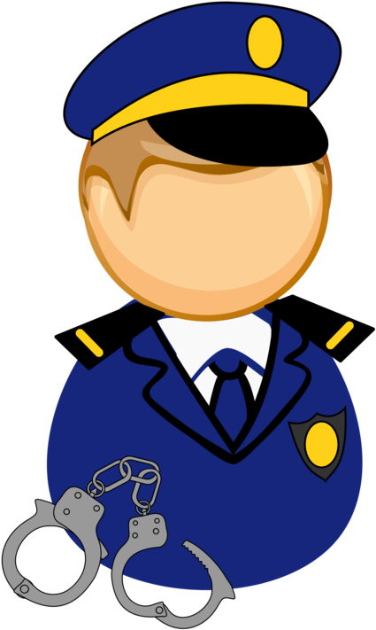 Police Officer Certified First Responder Computer Icons - Icon Policeman Png Clipart (632x750), Png Download