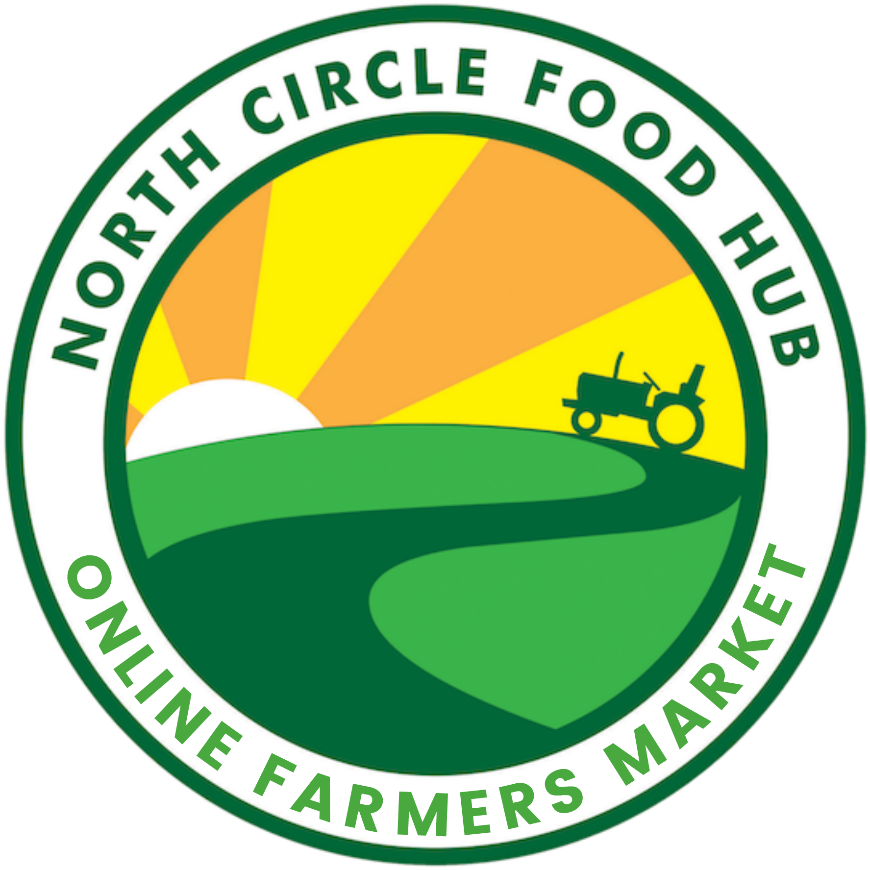 New North Circle Logo - Foods Circle Logo Clipart (2000x2000), Png Download