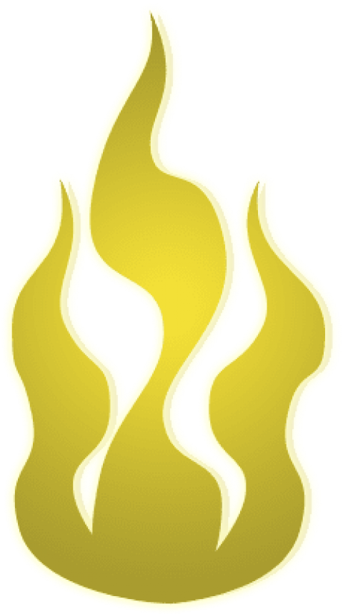 Free Png Download Golden Fire Png Images Background - Flame Clipart (480x860), Png Download