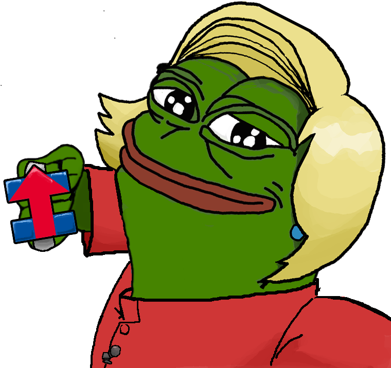 Week Of November 7th - Hillary Pepe Punch Clipart (804x732), Png Download