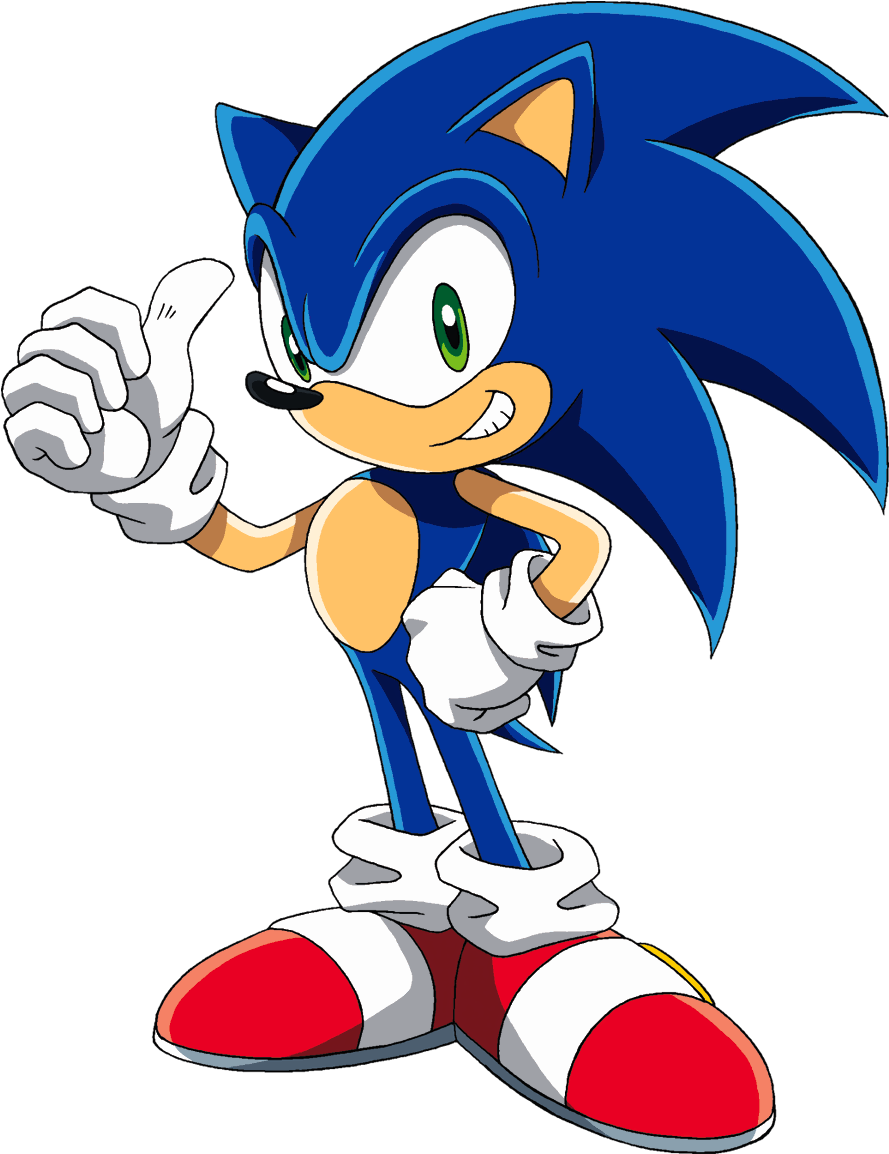 I Am Sonic - Sonic The Hedgehog Clipart (915x1181), Png Download