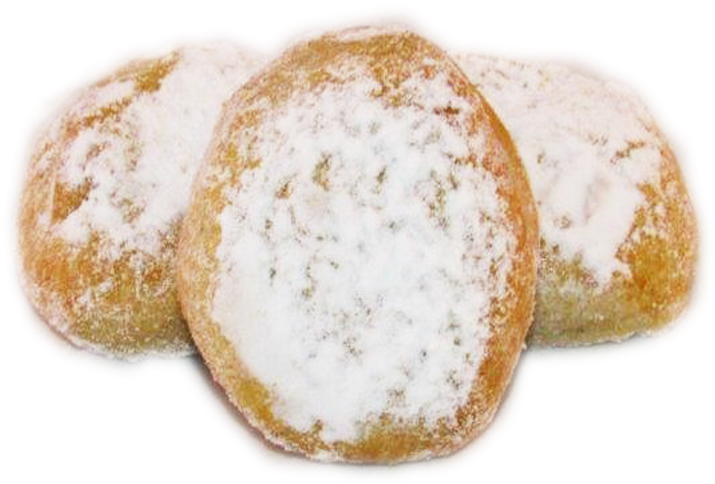 Almond Dumpling W/sugar Powedered - Lebkuchen Clipart (1024x768), Png Download