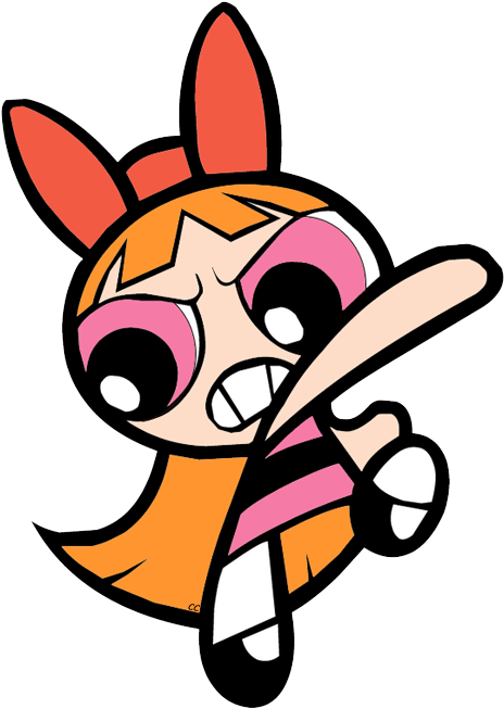 Blossom Powerpuff Girls Png Hd Quality - Blossom Powerpuff Girls Transparent Clipart (473x661), Png Download