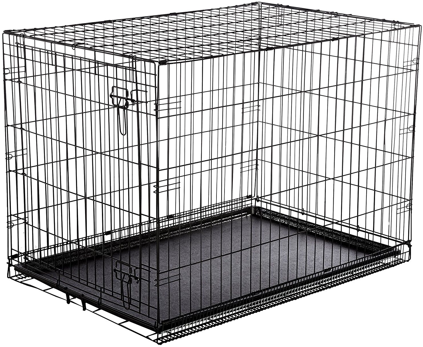 Large Wire Dog Crate Clipart (1500x1230), Png Download