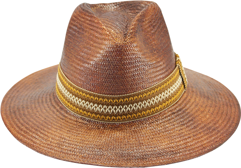 Itzia Explorer Straw Hat - Fedora Clipart (880x800), Png Download