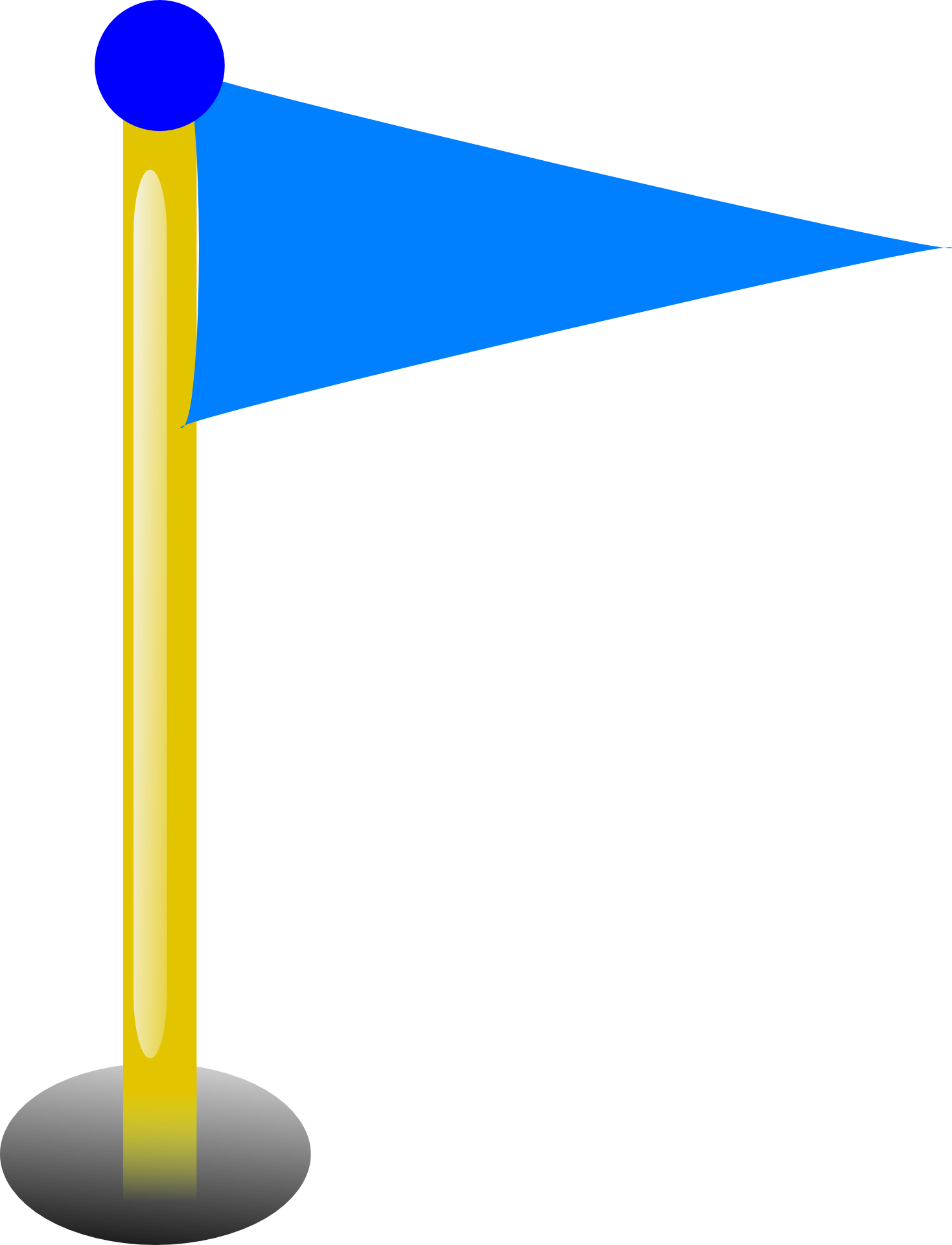 Of The United States Flagpole - Flaglet Clipart - Png Download - Large