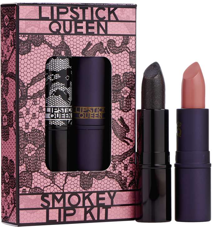 Loading Zoom - Lipstick Queen Smokey Lip Kit Clipart (713x1000), Png Download
