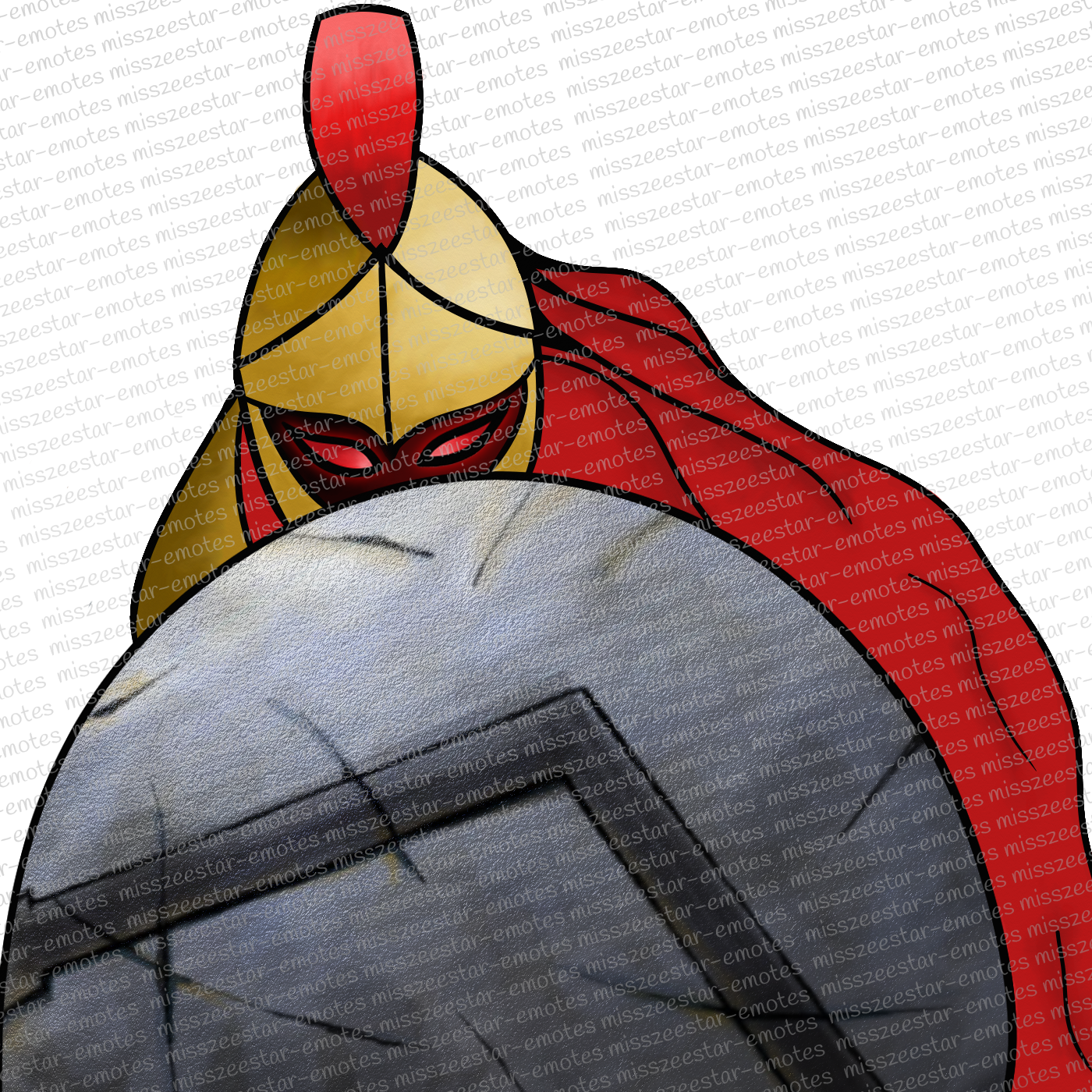 Watermarked Emotes - Stained Glass Clipart (1400x1400), Png Download