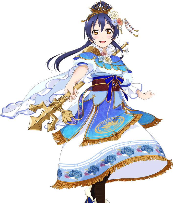 7 Lucky God Love Live , Png Download - Seven Lucky Gods Umi Clipart (707x828), Png Download