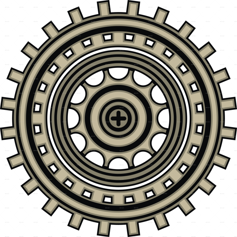Download Steampunk Gear Png Photos - Gear Clipart (768x768), Png Download