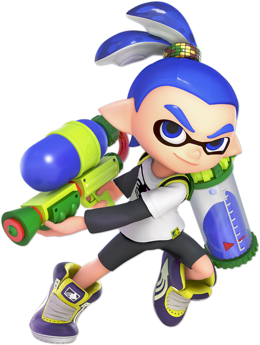 Splatoon News On Twitter - Super Smash Bros Ultimate Mario Clipart (892x1199), Png Download