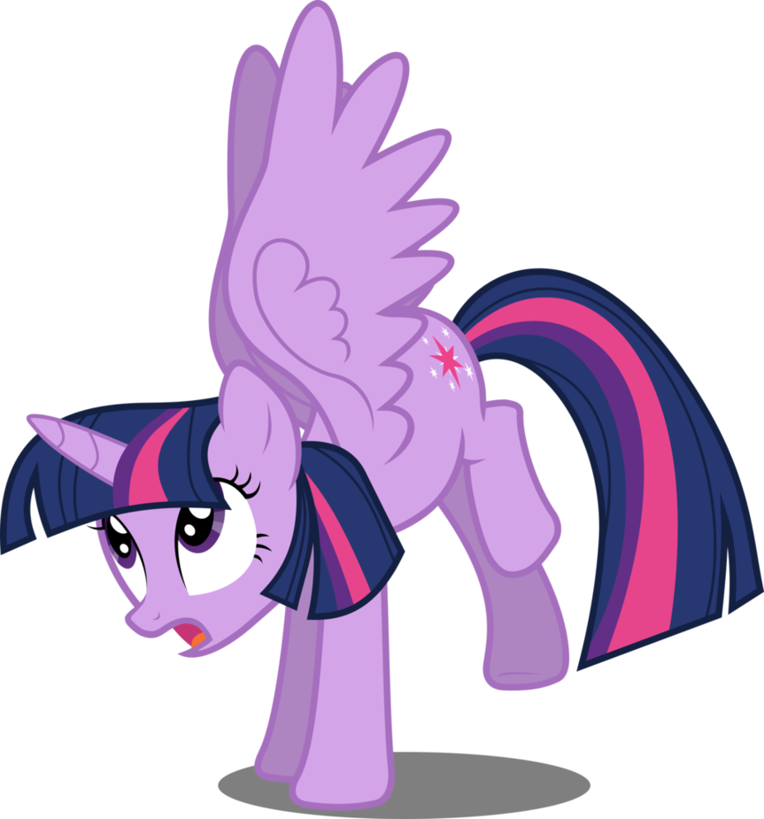 Twilight Sparkle - Cartoon Clipart (863x925), Png Download