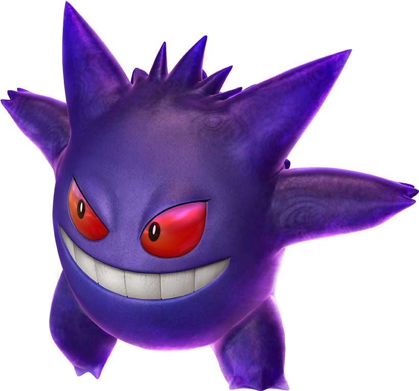 Gengar Pokken Clipart (820x766), Png Download