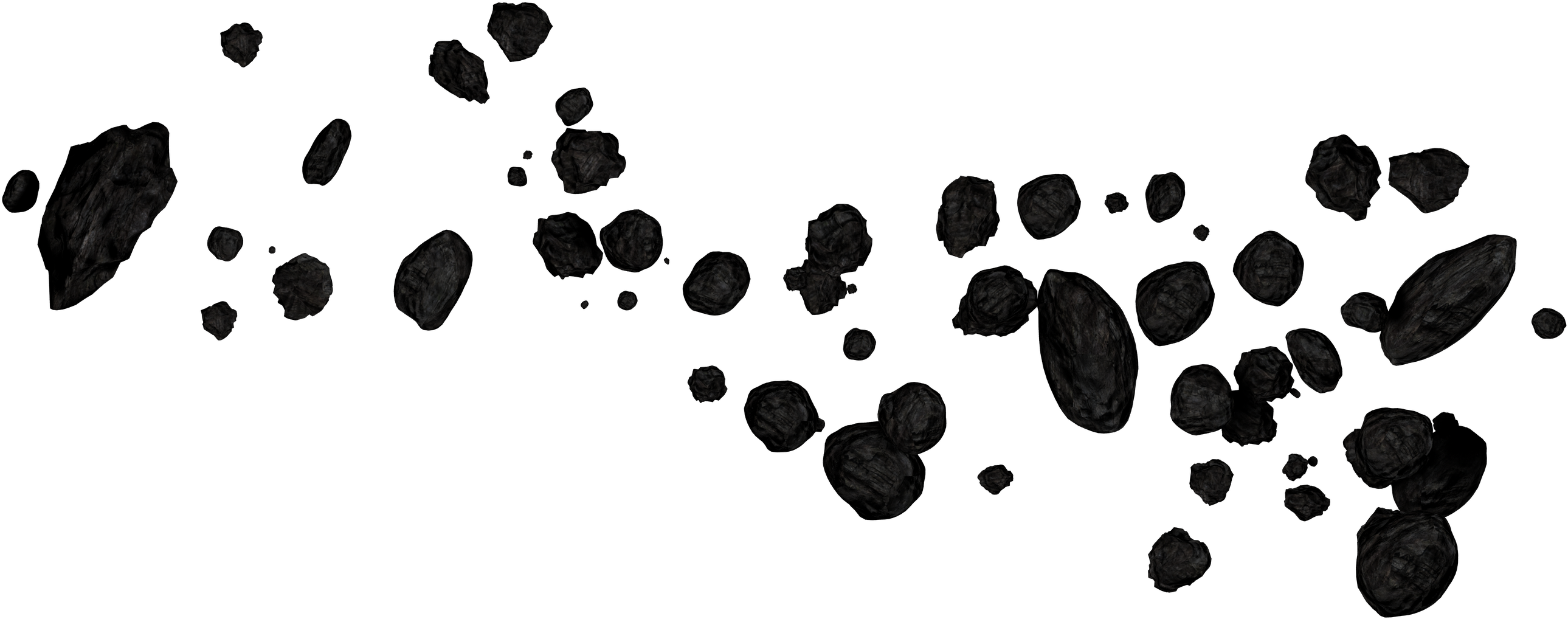 Asteroid Clipart Cute - Asteroid Belt Clipart - Png Download (3000x1687), Png Download