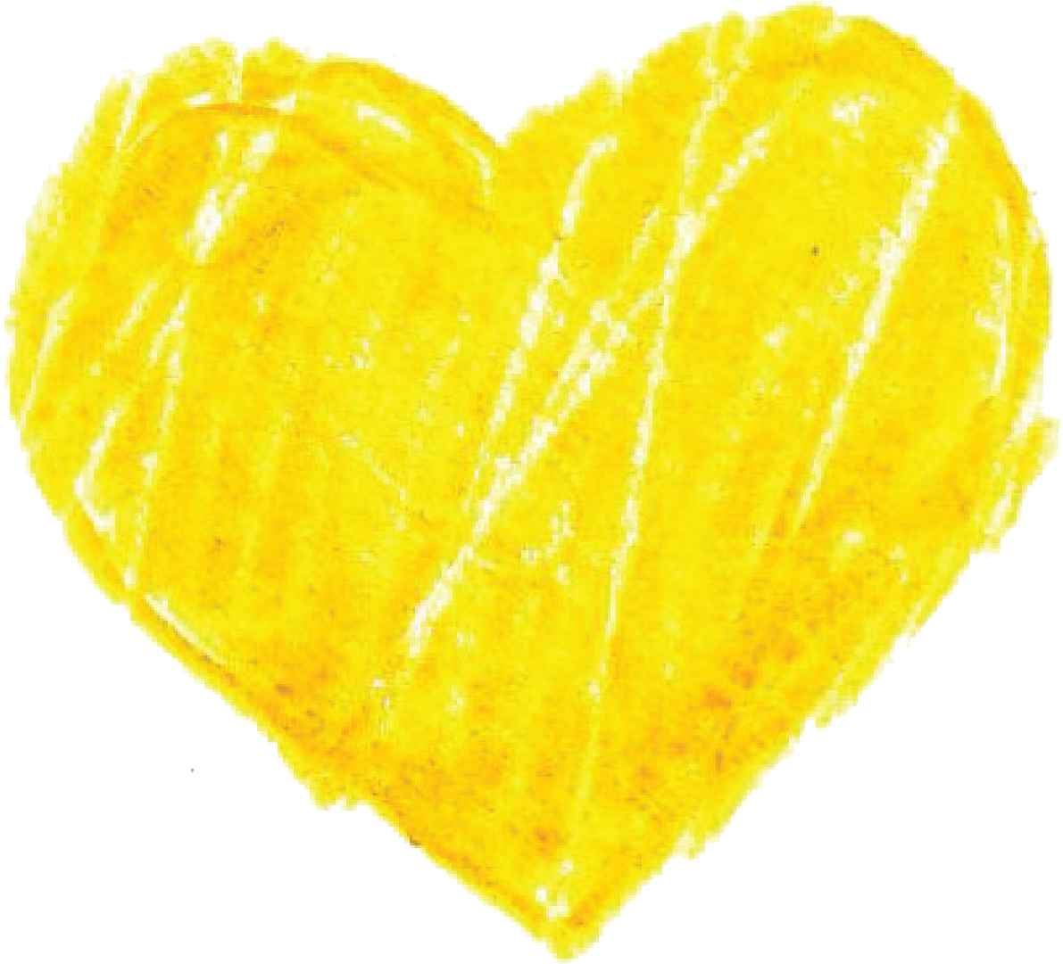 Yellow Heart Png Pic - Heart Clipart (1275x1117), Png Download