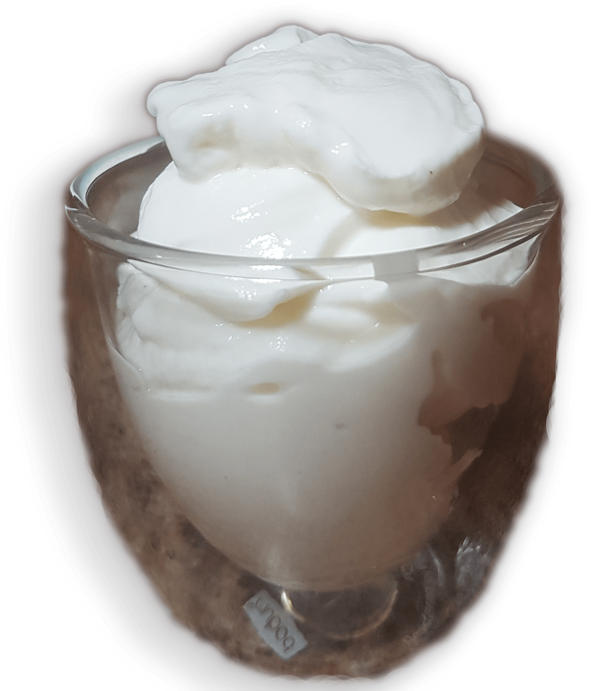 Homemade Yogurt Greek - Whipped Cream Clipart (1884x2200), Png Download