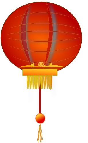Chinese New Year Lantern Clip Art - Chinese New Year Lantern Clip Art Free - Png Download (555x555), Png Download