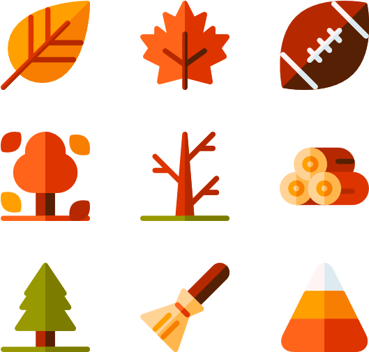 Autumn Clipart (600x564), Png Download