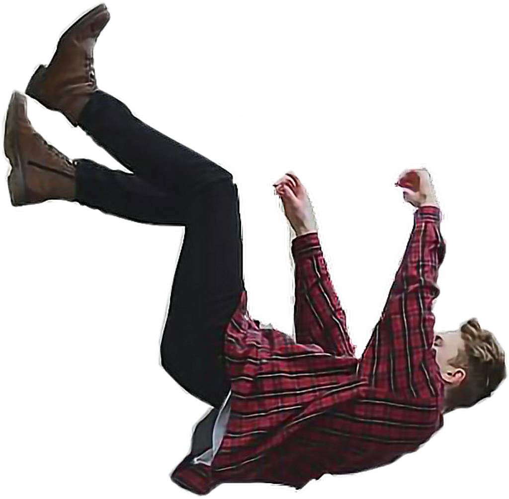 Freetoedit Man Human Falling Boy Fall - Falling Off A Tightrope Clipart (1024x1004), Png Download