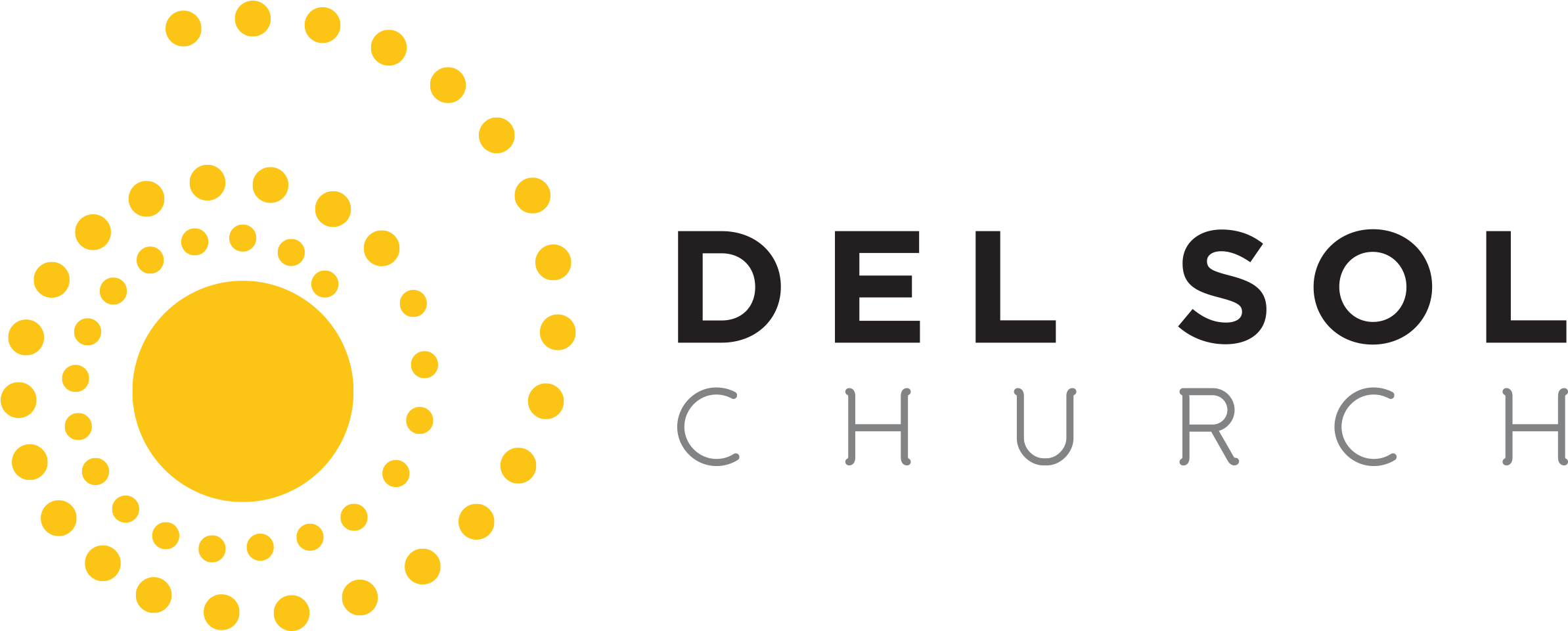 Home - Del Sol Church Clipart (2550x1045), Png Download